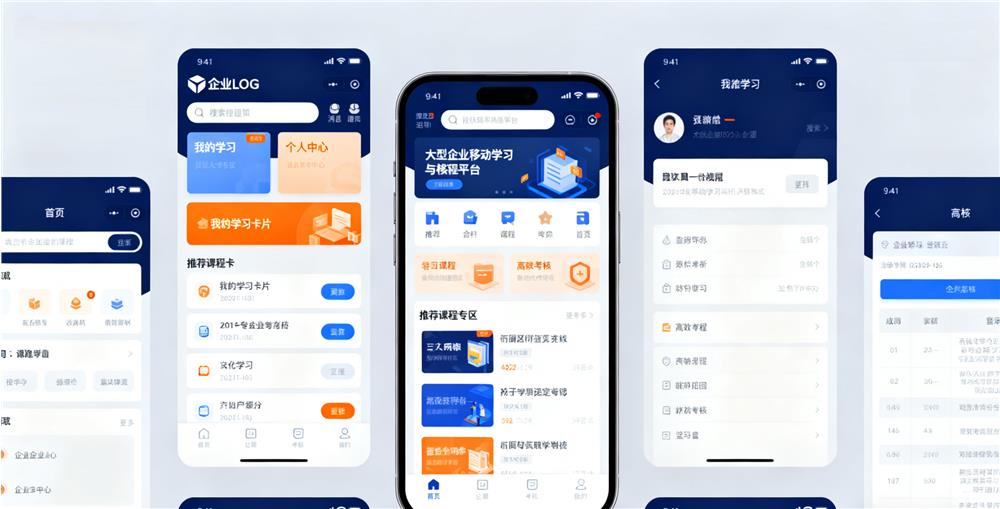 大型企业移动学习与考核平台